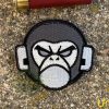 Monkey Head Embroidered Patch - Image 5