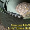 1-1/2" (38 mm) Brass Ball Tip, qty 5 - Image 5