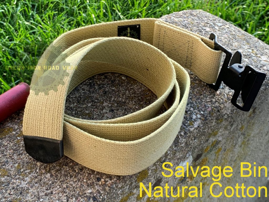 Salvage Bin Military Jerry Can Mount Straps Green Iron Road Wear