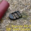 5/8" (14mm) Double Bar Buckle, qty 10