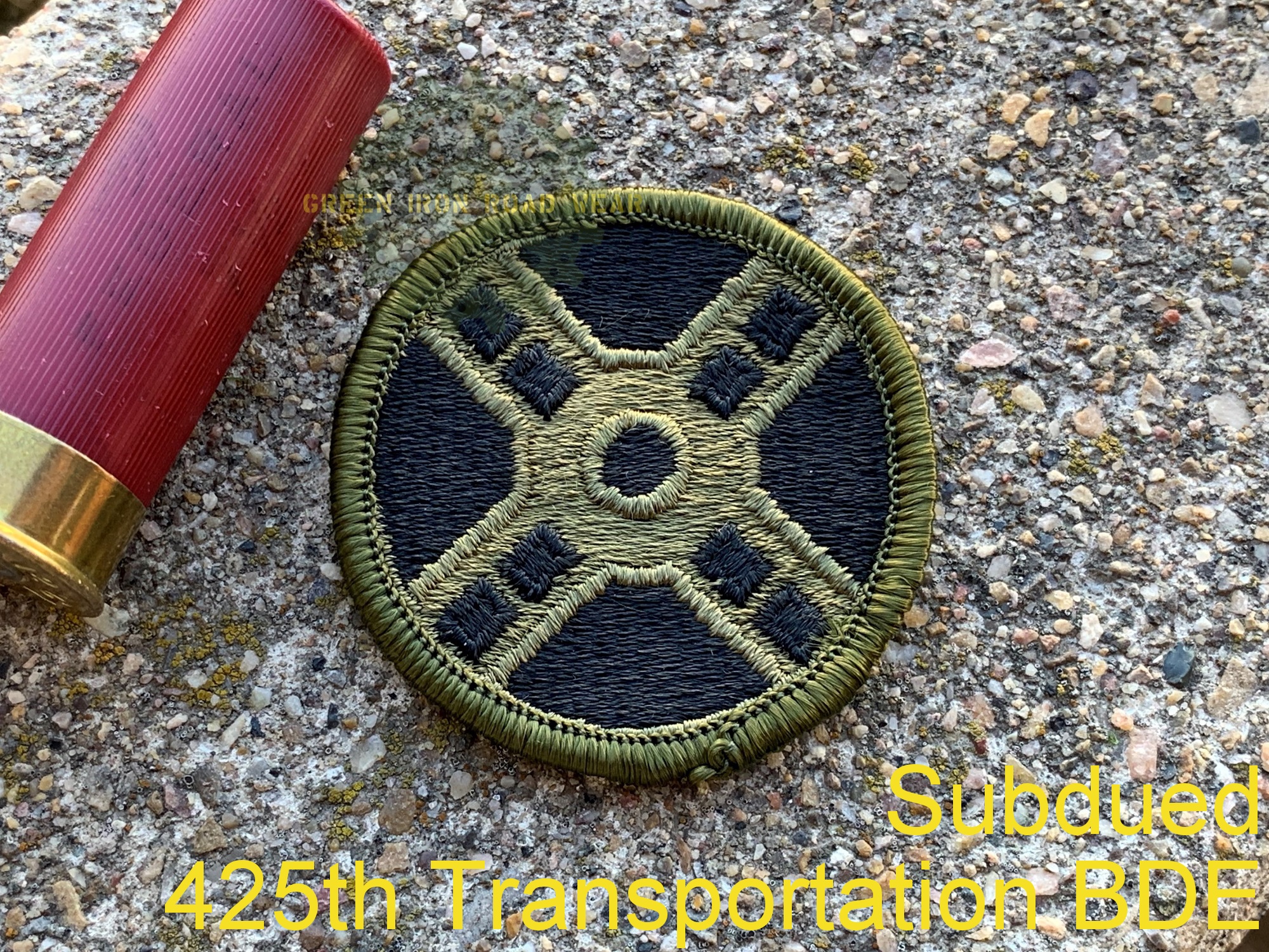 thumbnail interactive-video image 1 of US Army Embroidered Round Patch - United States Military OCP/ACU Compatible 1 of 6