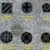 Vintage NOS U.S. Army Embroidered Patches, Group 2 - Design Emblems