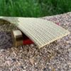1-1/2" (38mm) Vintage Heavy Natural Cotton Webbing, Mfg 1992, MIL-W-43638, Type 2, Per Roll