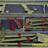 Military Pioneer Tool Rack Straps - Image 11